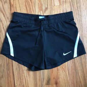 NIKE black athletic shorts